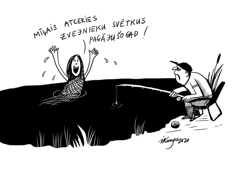Karikatura_09-07-2020 / Zvejnieku svētki
